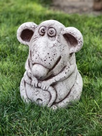 Скульптура декоративная «Мышь»