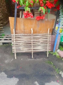 Декоративный плетень 0,3 м х 1,5 м