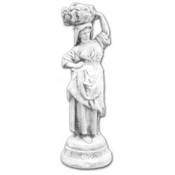 Скульптура античная Девушка с фруктами