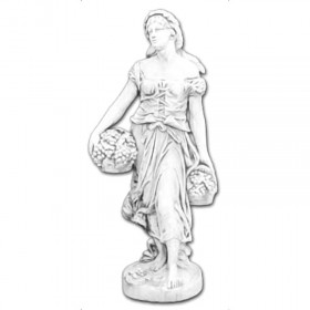 Скульптура античная Девушка с фруктами