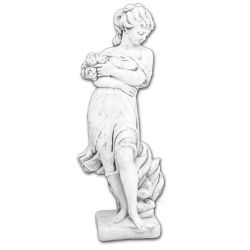 Скульптура классическая Девушка с букетом роз