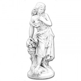 Скульптура античная Девушка с цветами