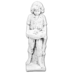 Скульптура античная Мальчик с котёнком