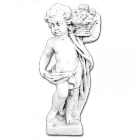 Скульптура Мальчик с корзинкой