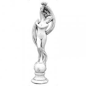 Скульптура классическая Девушка на шаре