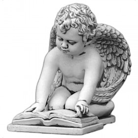 Скульптура античная Ангел с книгой
