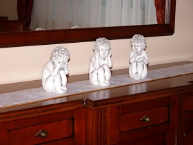 Скульптура Ничего не скажу