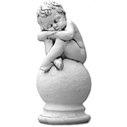 Скульптура Ангел на шаре 1