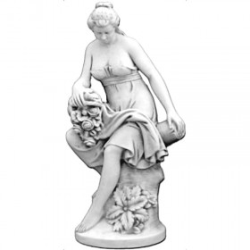 Скульптура античная Девушка с цветами