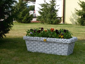 Вазон кашпо Плетёнка