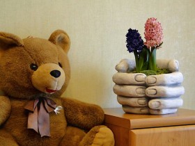 Вазон современный Ручки