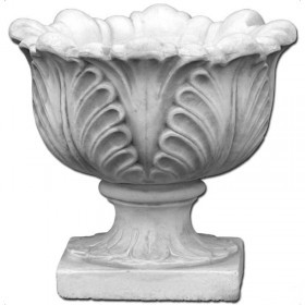 Вазон современный Листья