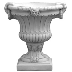 Вазон античный с кольцами