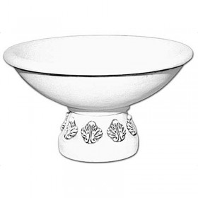 Вазон классический круглый на ножке