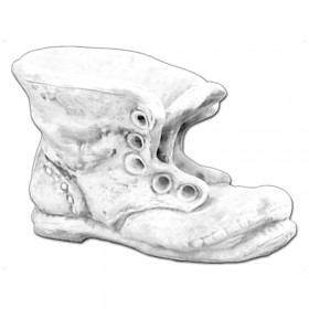 Вазон скульптурный Башмак