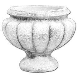 Вазон классический, круглый на ножке