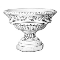 Вазон классический круглый на ножке