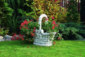 Вазон современный Корзина