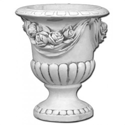 Вазон современный с розами