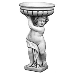 Вазон скульптурный античный, левый