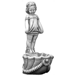 Скульптура Девочка на ракушке