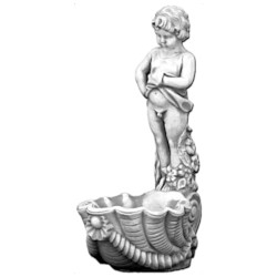 Скульптура Мальчик на ракушке
