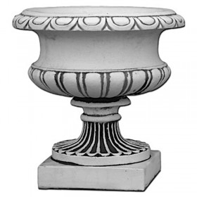 Вазон классический, круглый на ножке