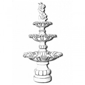 Фонтан скульптурный Мальчик с рыбкой