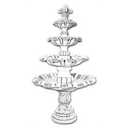 Фонтан классический Лилия