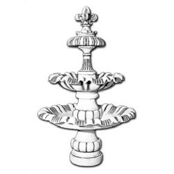 Фонтан классический Лилия