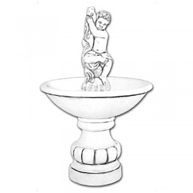 Фонтан античный Мальчик с рыбой