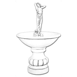 Фонтан классический Гречанка у родника