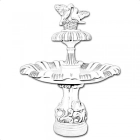 Фонтан скульптурный Голуби