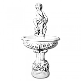 Фонтан античный Мальчик с рыбой