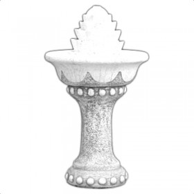 Фонтан современный с шишкой