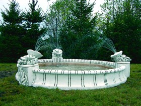 Бассейн классический средний Лилии