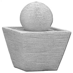 Фонтан современный Квадрат с шаром