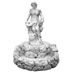 Фонтан Девушка с дельфином