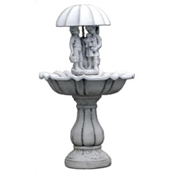 Фонтан современный Дети под зонтиком