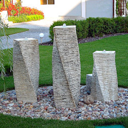 Фонтан современный Три столба