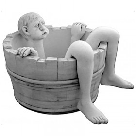 Фонтан современный Кадка