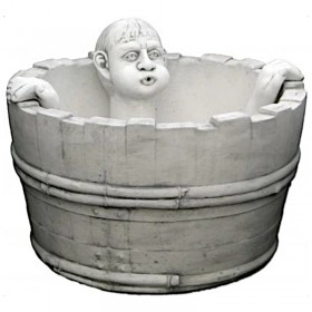 Фонтан современный Кадка