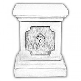 Столб античный квадратный с орнаментом