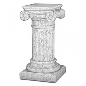 Колонна античная с пьедесталом и капителью