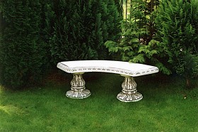 Лавка декоративная классическая