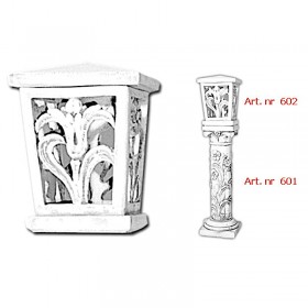 Декоративный элемент Фонарь с цветком