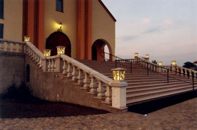 Декоративный элемент Фонарь с цветком