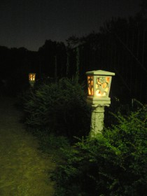 Декоративный элемент Фонарь с цветком