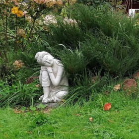 Скульптура тайская Тайское божество спящее