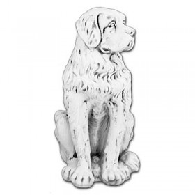 Скульптура Собака сидит